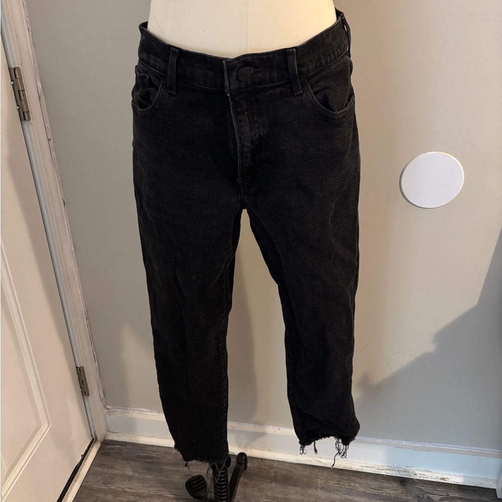 Black Express Distressed Jeans